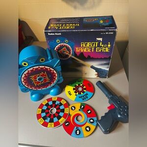 1989 Radio Shack Robot 4 in 1 Target Game 60-2390 Vintage Original Box Complete